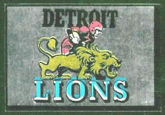 5 Detroit Lions
